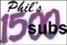 Phil's 1500 Subs Logo